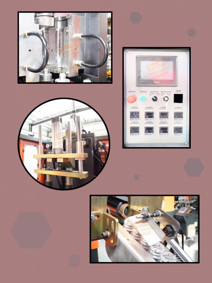 Machine de bâti en plastique de bouteille de boissons d'animal familier de bas fabricant professionnel de consommation de ventilateur de bouteille d'Eceng YCQ-2L-2