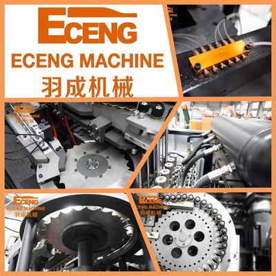 Eceng CHOIENT la machine automatique de soufflage de corps creux de 6 cavités noire et blanche
