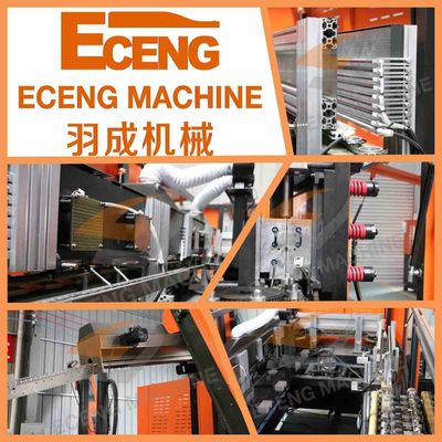 Machine de soufflement 380V 50HZ de la bouteille 6 d'Eceng d'ANIMAL FAMILIER en plastique de cavité