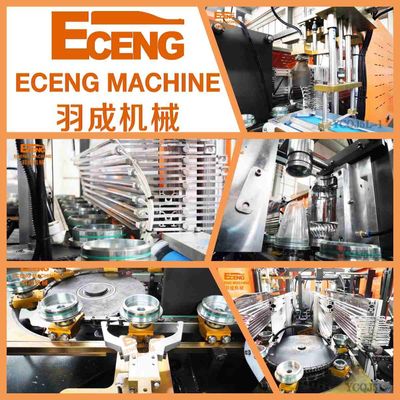 Machine automatique 380V 50HZ de soufflage de corps creux de bout droit d'ANIMAL FAMILIER de la bouteille 5L