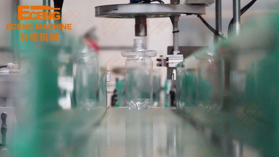 Plastique fait sur commande servo industriel automatique de découpeuse de cou de bouche de bouteille d'animal familier