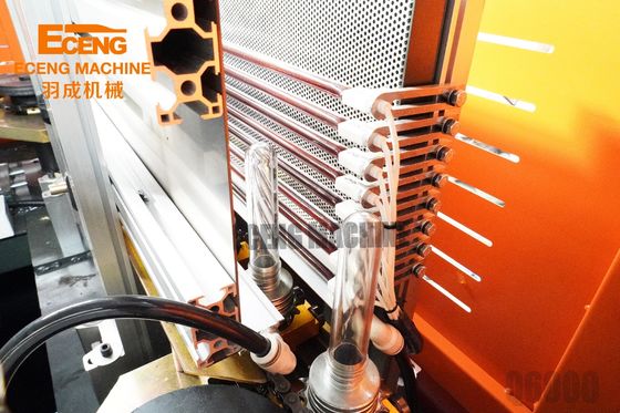Cavité de la machine 4 de soufflage de corps creux de bouteille d'eau d'étendue d'Eceng Q6000 330 millimètres