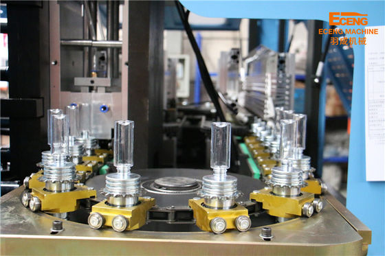 Machine de soufflement d'alimentation manuelle de deux cavités pour la fabrication cosmétique de bouteille