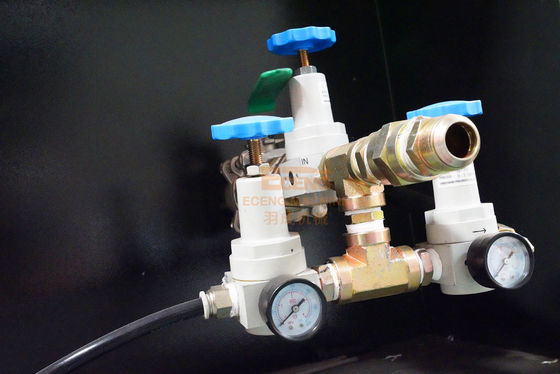 Machine de soufflement d'alimentation manuelle de deux cavités pour la fabrication cosmétique de bouteille