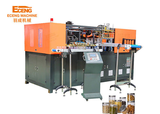 machine 4cavity de soufflage de corps creux de bout droit de 2.5ton J4 pour des pots de nourriture