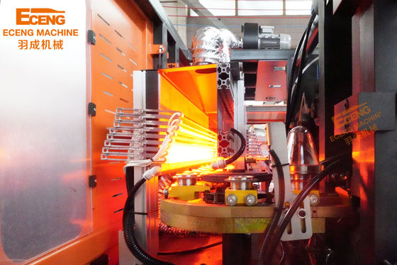 J4 machine de moulage par soufflage de capsules de bocal en plastique 4cavité de l'usine de Chine
