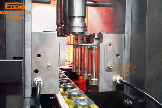 machine 4cavity de soufflage de corps creux de bout droit de 2.5ton J4 pour des pots de nourriture