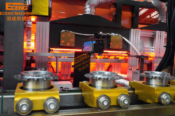 machine 4cavity de soufflage de corps creux de bout droit de 2.5ton J4 pour des pots de nourriture