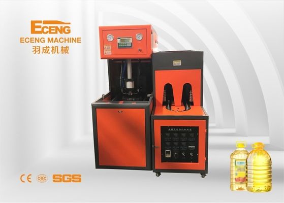 Machine semi automatique 2800 Pcs/H de soufflage de corps creux de bout droit d'ANIMAL FAMILIER de 5 gallons