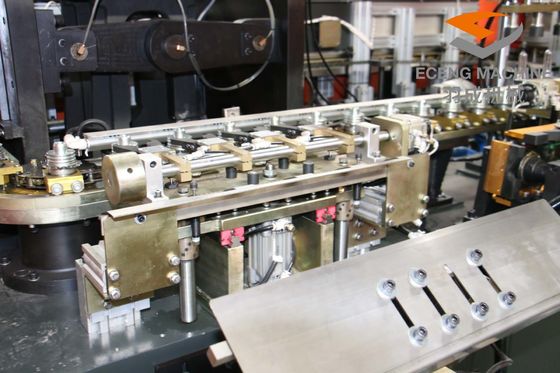 Soufflage de corps creux de soufflement de bout droit de la machine 6000bph 4 d'ANIMAL FAMILIER orange de cavité