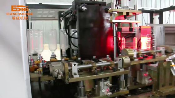 contrôle complètement automatique de PLC de la machine XINJE de soufflage de corps creux de bouteille de l'ANIMAL FAMILIER 300ml