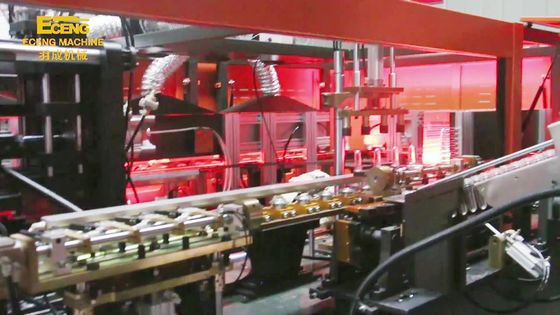 Contrôle de soufflement de PLC de Bph de la machine 6000 4 d'ANIMAL FAMILIER en plastique de cavité