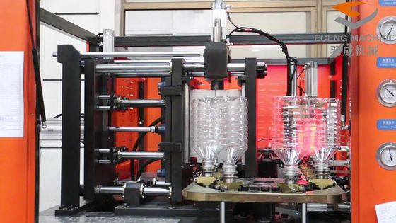 Bouteille d'ANIMAL FAMILIER de bout droit 5 phase 380V de la machine 3 de soufflage de corps creux de litre