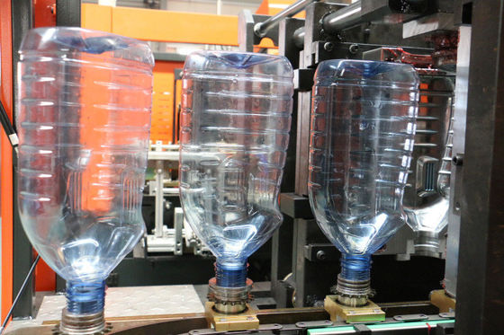 Bouteille d'ANIMAL FAMILIER de bout droit 5 phase 380V de la machine 3 de soufflage de corps creux de litre