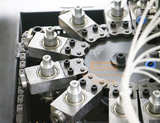 PHASE de soufflement du soufflage de corps creux de bout droit d'ANIMAL FAMILIER de machine de la bouteille semi automatique 10L 3