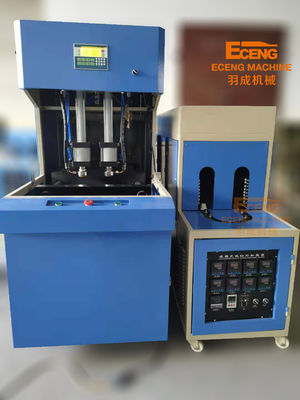 machine de soufflement 1.7*0.85*2.1m de bouteille semi automatique en verre de l'eau 5000ml