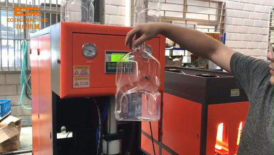 Eceng 3 soufflage de corps creux de soufflement de la bouteille 5l de yaourt de machine de bouteille semi automatique de phase